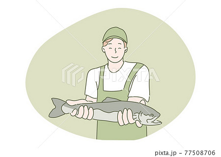 Hobby, fishing, catch concept Hobby, fishing, catch concept 77508706