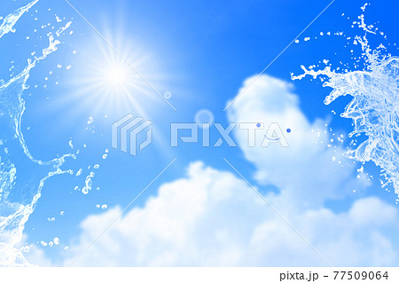 笑顔で過ごす楽しい夏の日イメージ 77509064