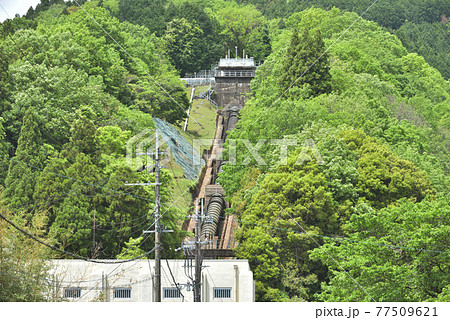 水力発電所　安積発電所　兵庫県宍粟市揖保川より取水 77509621
