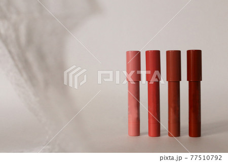 homemade natural organic ingredients lip balm. Handmade lip balm and lipstick 77510792