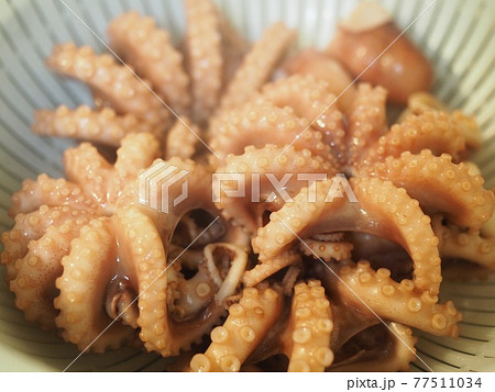 茹で蛸 タコ 茹で上がり 茹でたタコ 茹で蛸 タコ 茹で上がり 茹でたタコ 77511034