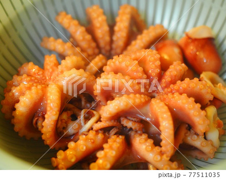 茹で蛸　タコ料理 77511035