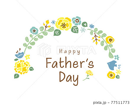 かわいい父の日 手書きイラスト素材のイラスト素材