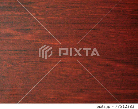 赤茶色の木目板 背景素材 赤茶色の木目板 背景素材 77512332
