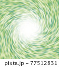 中心が白い緑や黄緑の粒状の渦巻き 77512831
