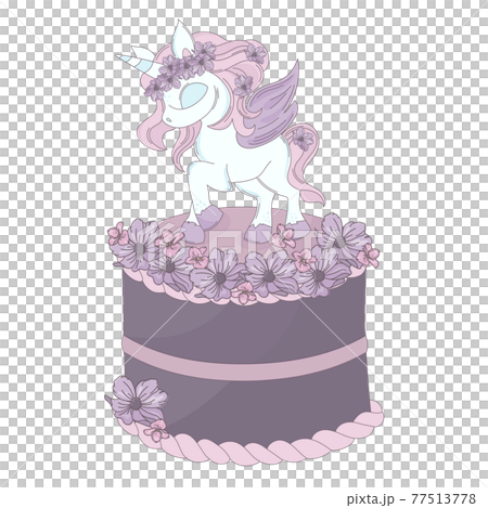 Unicorn edible cake topper image muffin cupcake party decoration  birthday... | eBay