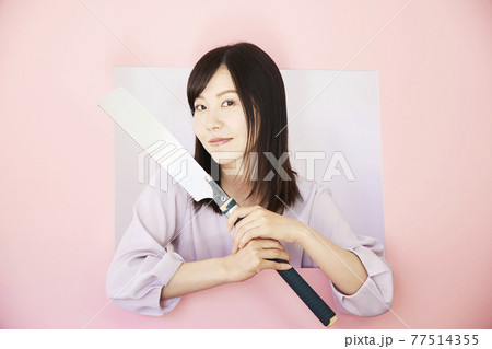 DIY woman stock image 77514355