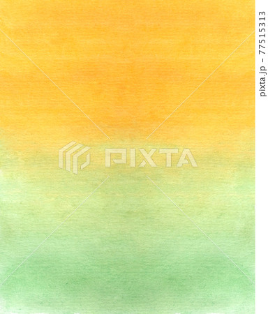 Bright watercolor drawing of flowing mix of yellow and green colors. Natural color scheme. Bright watercolor drawing of flowing mix of yellow and green colors. Natural color scheme. 77515313