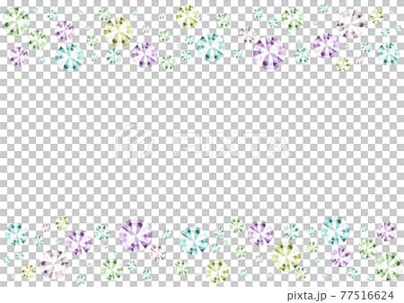 Colorful diamond frame - Stock Illustration [77516624] - PIXTA