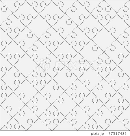 Vector banner background made pieces puzzle jigsaw Vector banner background made pieces puzzle jigsaw 77517485