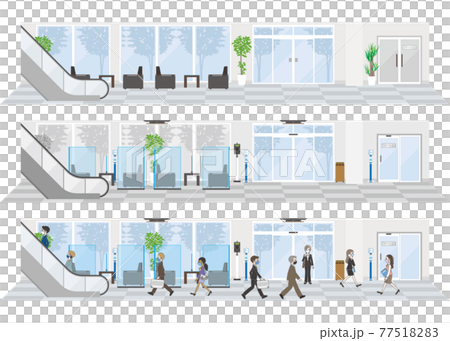 新しいオフィスのスタイル オフィスの感染対策 新しいオフィスのスタイル オフィスの感染対策 77518283