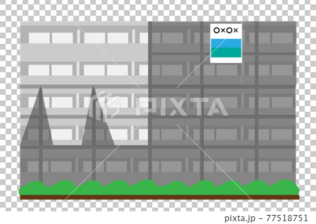 大規模修繕工事を行っているマンション 77518751