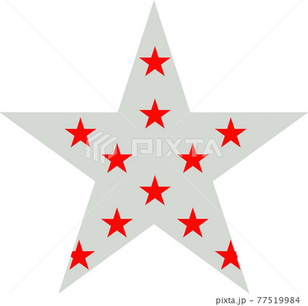 Star shape badge, logo or award icon. Independence day of USA Star shape badge, logo or award icon. Independence day of USA 77519984