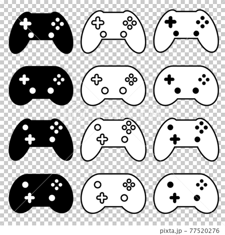 Game controller icon set 77520276