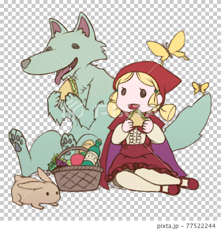 紅帽狼野餐 77522244