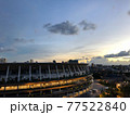 夕方の新国立競技場（合成なし） 77522840