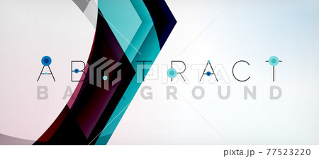 Transparent hexagons geometric shapes abstract background Transparent hexagons geometric shapes abstract background 77523220