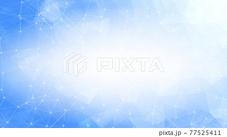 Blue low poly background. Polygonal design pattern. Bright mosaic modern geometric design, Creative Design Templates. Connected lines with dots. Blue low poly background. Polygonal design pattern. Bright mosaic modern geometric design, Creative Design Templates. Connected lines with dots. 77525411