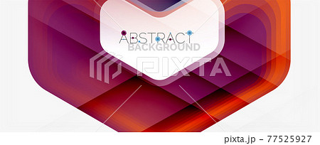 Vector 3d arrow geometric composition, abstract background for business or technology presentation, internet poster or web brochure cover, wallpaper Vector 3d arrow geometric composition, abstract background for business or technology presentation, internet poster or web brochure cover, wallpaper 77525927