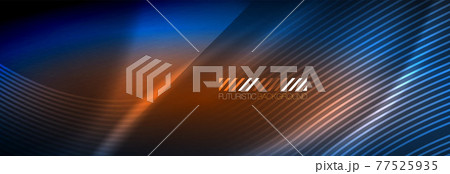 Neon dynamic beams vector abstract wallpaper background. Wallpaper background, design templates for business or technology presentations, internet posters or web brochure covers Neon dynamic beams vector abstract wallpaper background. Wallpaper background, design templates for business or technology presentations, internet posters or web brochure covers 77525935