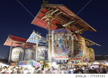 三河一色大提灯祭り 77526161