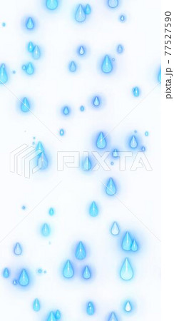 Water drop background material seamless - Stock Illustration [77527590] -  PIXTA