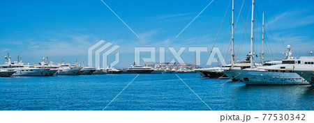 Yachts and boats in port of Athens. Athens, Greece Yachts and boats in port of Athens. Athens, Greece 77530342
