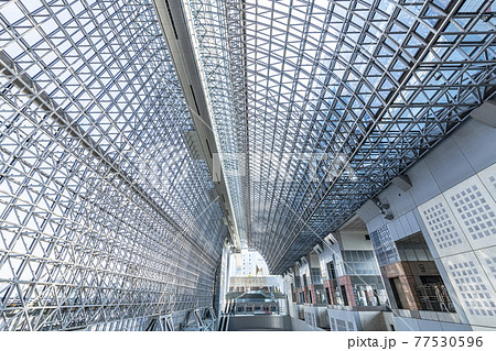 京都府京都市　JR京都駅のガラス天井 77530596