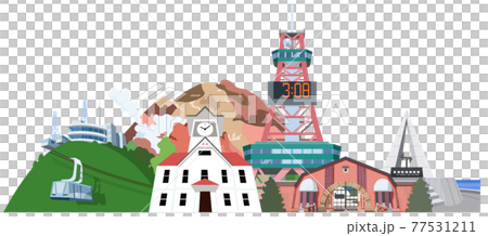 北海道名所観光地集合 北海道名所観光地集合 77531211