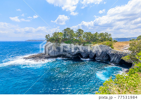 春の七ツ釜　佐賀県唐津市 77531984