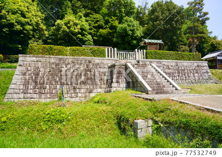 山田高塚古墳（推古天皇陵）【大阪府南河内郡太子町】 77532749