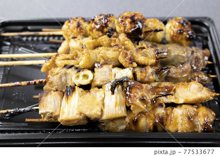 美味しい焼鳥盛合せ 77533677