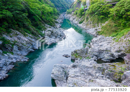 初夏の大歩危峡 77533920