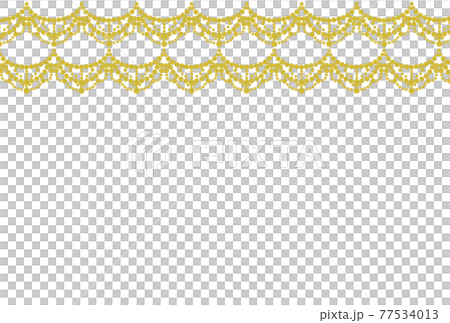 金色八角形珠寶項鍊花邊剪影的背景圖解 77534013