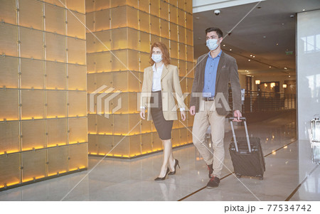 Business trip demands some new rules during the pandemic 77534742