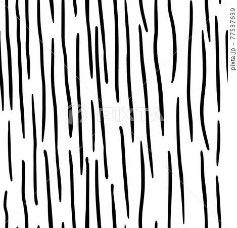 Seamless pattern. Hand drawn with marker lines, straight parallel vertical lines, black white ink drawing. Vector doodle illustration. Seamless pattern. Hand drawn with marker lines, straight parallel vertical lines, black white ink drawing. Vector doodle illustration. 77537639