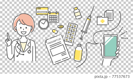 アプリで医療情報管理 アプリで医療情報管理 77537673