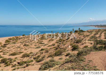 Lake Issyk Kul, Kyrgyzstan 77538576