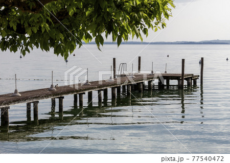 Pier on Lake Garda 77540472