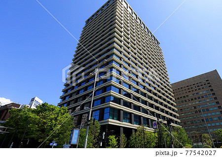 東京 大手町の都市風景 丸紅新本社ビル 東京 大手町の都市風景 丸紅新本社ビル 77542027