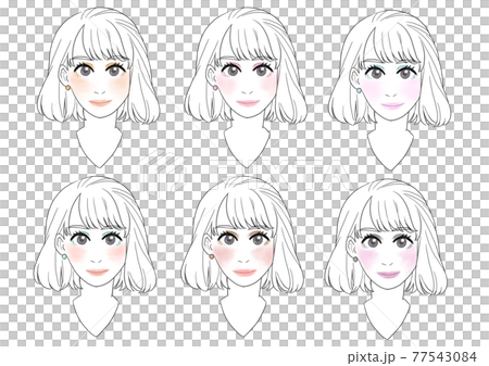 女妝各種顏色套裝 77543084