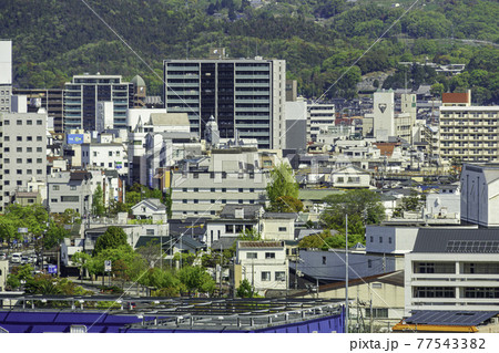 倉敷市役所　倉敷市街地　倉敷駅方面　岡山県倉敷市 77543382