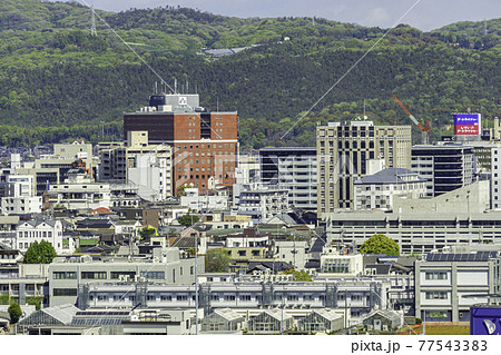 倉敷市役所　倉敷市街地　倉敷駅方面　岡山県倉敷市 77543383