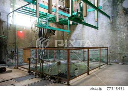 近代化遺産 万田坑の竪坑跡（荒尾市・熊本） 77543431