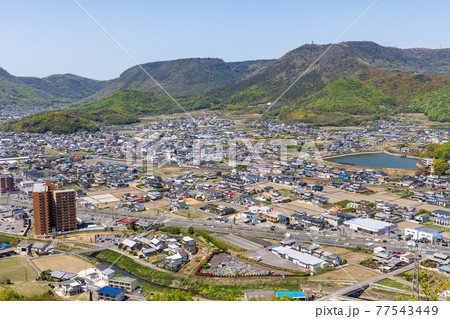 高松市郊外風景(国分寺町方面) (香川県高松市) 高松市郊外風景(国分寺町方面) (香川県高松市) 77543449