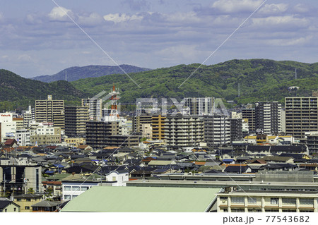 倉敷市役所 倉敷市街地 老松町方面 岡山県倉敷市 倉敷市役所 倉敷市街地 老松町方面 岡山県倉敷市 77543682