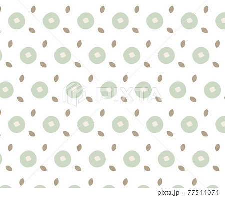 パターン素材・大人かわいい花柄 パターン素材・大人かわいい花柄 77544074