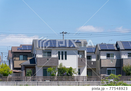 住宅街 イメージ 住宅街 イメージ 77548923