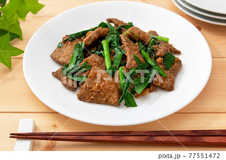 レバニラ炒め 77551472