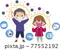 コロナに負けない 77552192